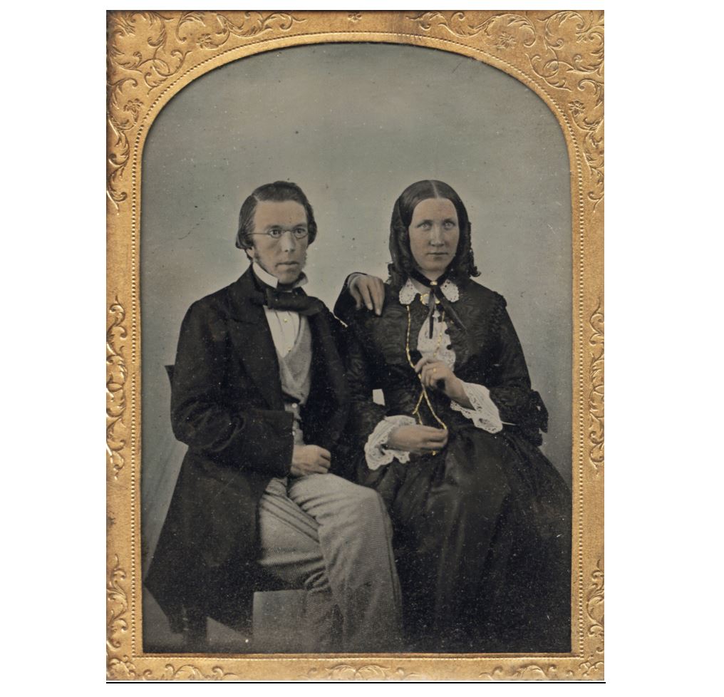 Figure 6. Charles and Alice Todd, c. 1855
