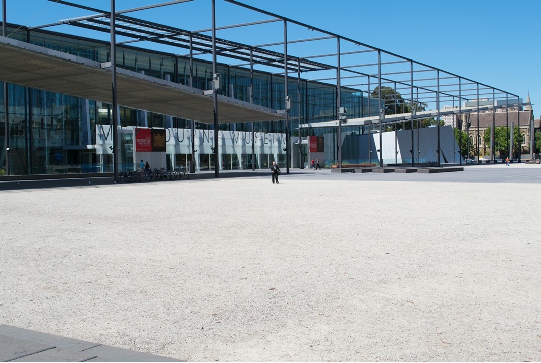  Exterior of the Museum of Victoria