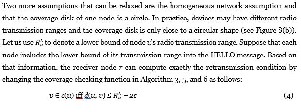 Text with Maths content.