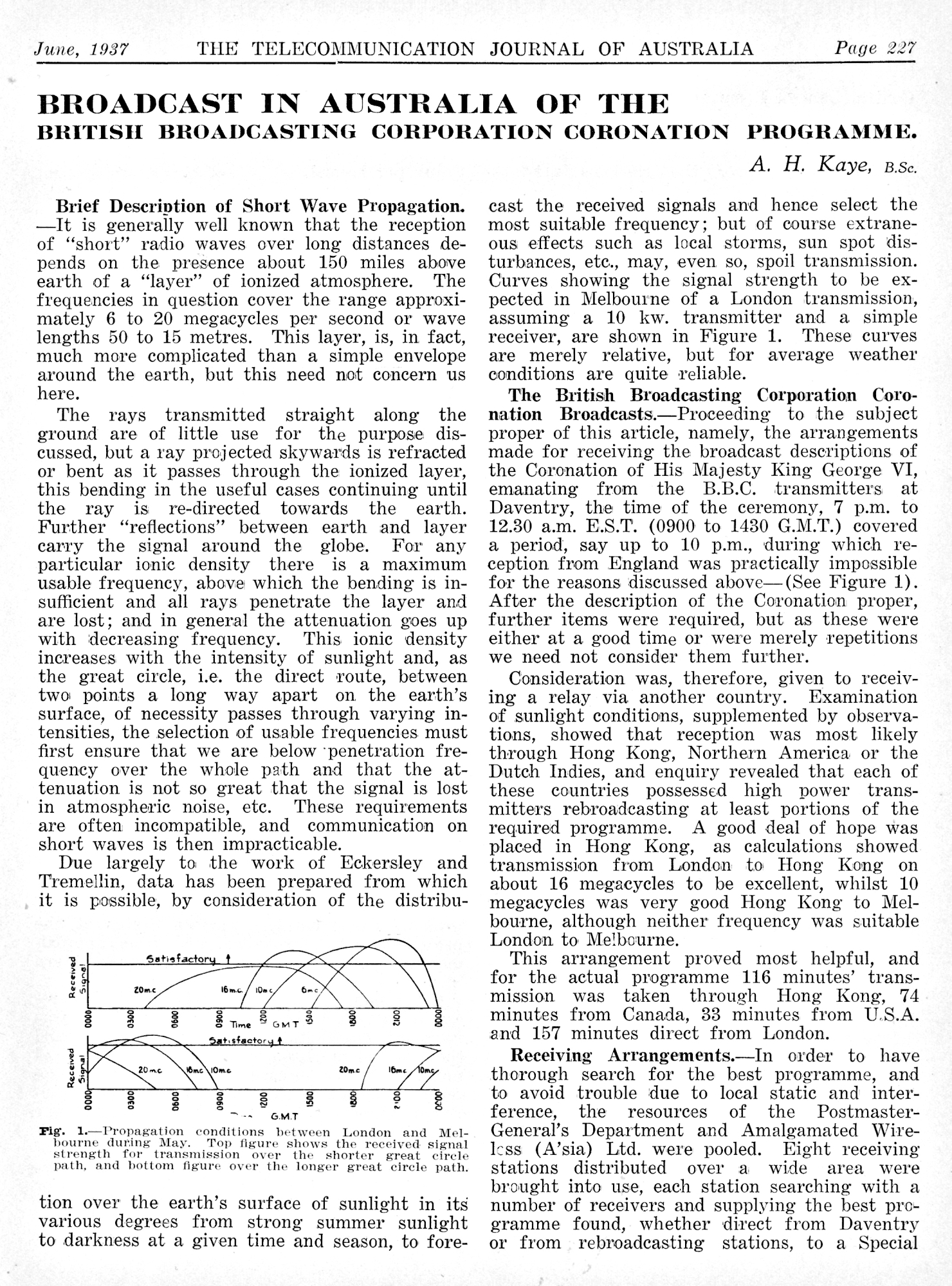 Page 1 of historical paper